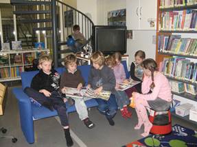 Heimsókn leikskólabarna